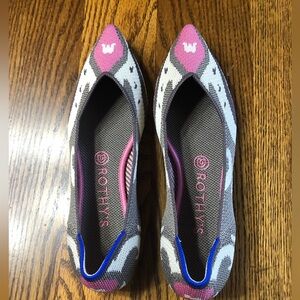 Brand New Rothy’s Pink and Gray Size 8.5